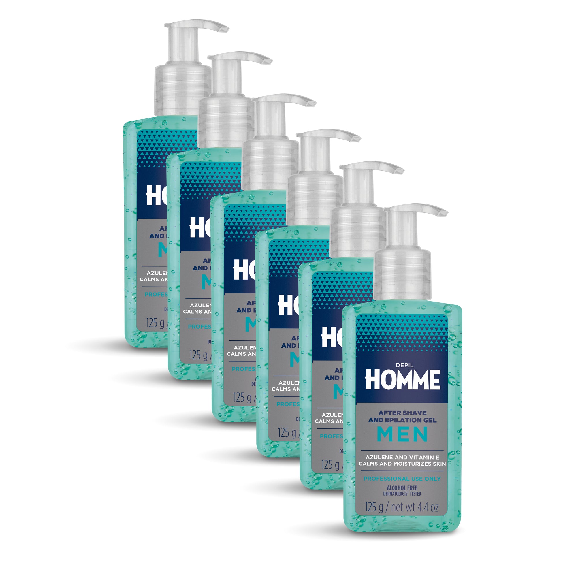Depil Homme by Depil Bella After Shave and Waxing Gel 125g (6 Units Offer) - Depilcompany