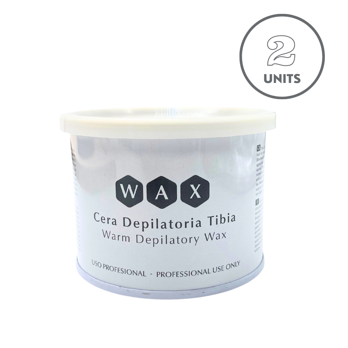 Lata natural de cera suave Depilcompany - 14 oz. (Oferta 2 Unidades)